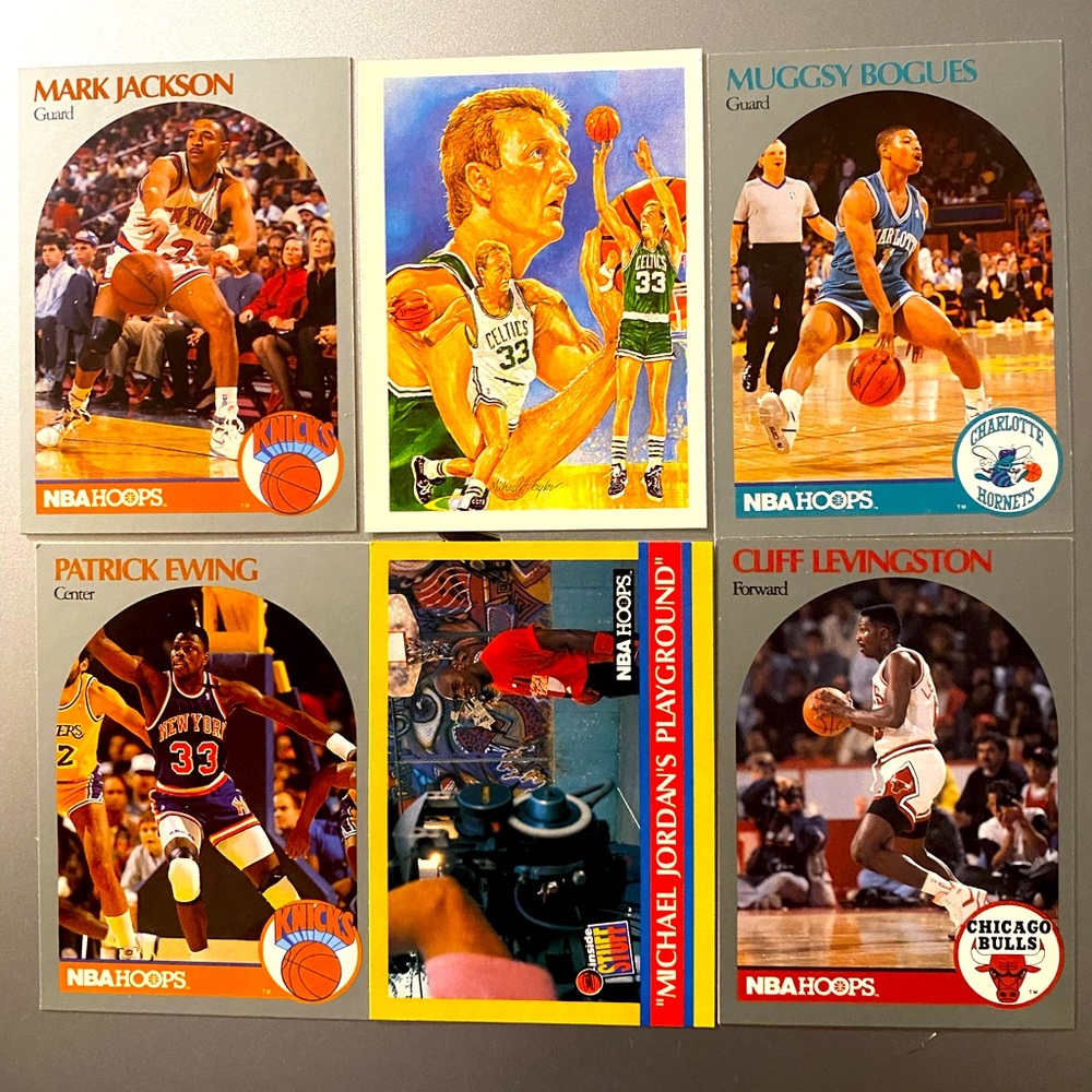 Mark jackson #205 micheal Jordan #382 an 10 more